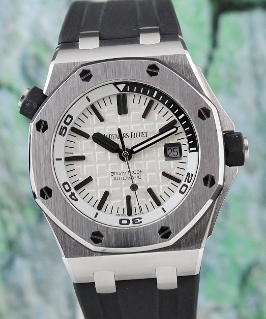 (image for) LIKE NEW UNPOLISHED AP ROYAL OAK OFFSHORE DIVER / 15710ST.OO.A002CA.02